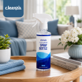 Cleenza Multipurpose Water Spray Bottle 500ml | Refillable Spray Bottle for Plants, Ironing & Home Cleaning. 