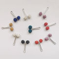 (4Pc-8Pc-12Pc) FASHION HIJAB PINS MUSLIM SCARF BUCKLE CLIP PEARLS BROOCHES JEWELRY TRENDY-Safety Pins. 