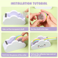 1 Piece Student Handbook Desktop Tape Cutter Cute Packaging Tape Machine Student Supplies. 