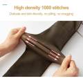 Fleece Lined Tights Stockings for Women Translucent Fleece Winter Warm Tights High Waist , Black Translucent, 200g With feet. 
