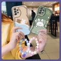 For Girls luxurious Phone Case For Samsung Galaxy A72 4G/5G/SM-A726B originality Love bracelet Pendants romantic lovely. 
