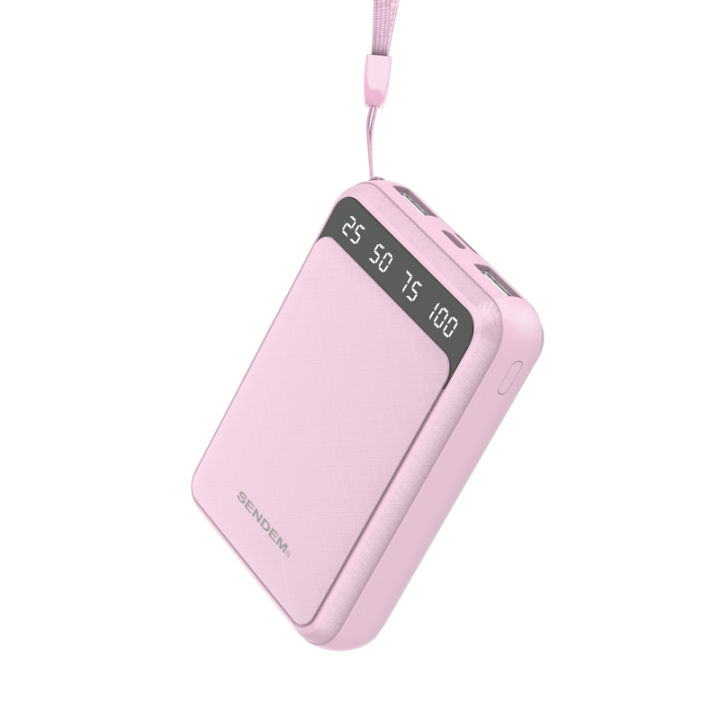 Rock%20Sendem%20P300%20Mini%20Powerbank%2010000mah%20Micro/Type%20C%20Input%202.1A%20Dual%20Port%20Digital%20Display%20Power%20Bank%20-%20Image%208