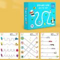 Kids Magic Drawing Pads, Writing Book and Tracing Line Practice Workbook Collection - Teaching, Learning & Painting Books - Calligraphy Handwriting Workbook with Magic Ink Pen Training Preschool Teaching Aid Montessori Learning. 