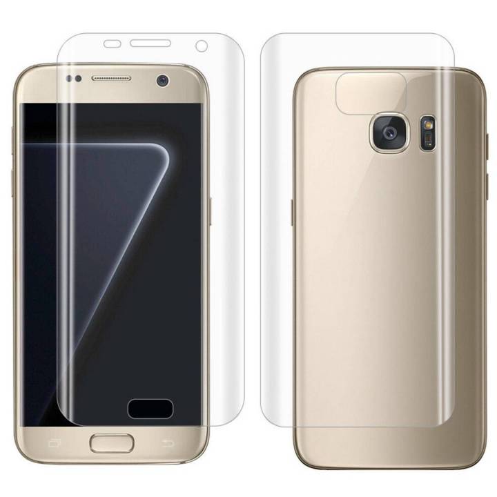 Samsung Galaxy S7 Edge Front & Back Jelly Protector Clear Soft Protection Film Transparent Hydrogel Film Protector Samsung Galaxy S7 Edge