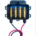 IP65 Waterproof PV Solar Panel Diode Junction 4 Lane Box DC 15A 1000V Black 100watt- 250watt. 
