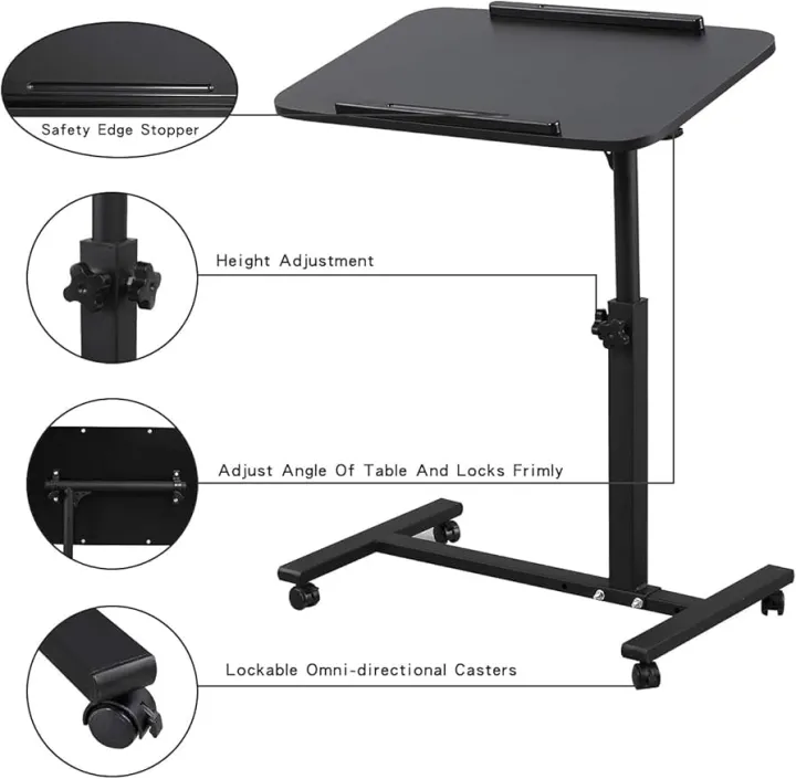 Bed%20Desk%20Adjustable%20Overbed%20Laptop%20Table%20-%20Portable%20Rolling%20Tray%20Cart%20with%20Wheels%20for%20Sit%20Stand%20Use%20-%20Image%208
