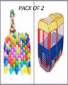 Pop Up House Tent Soft Plastic Balls 30 Pcs Set (PACK OF 2). 