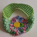 elastic hair band fruit design for baby girl. 