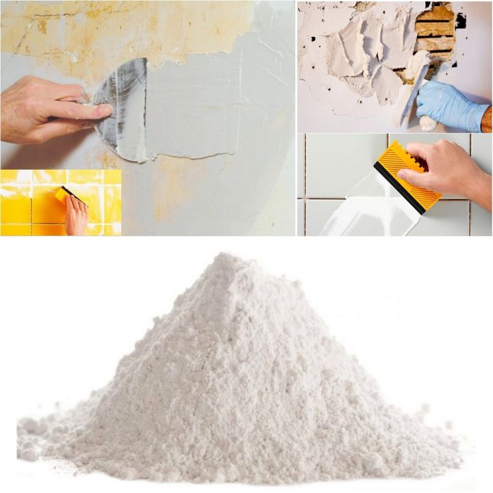 1.5 KG Plaster of Paris For Wall Crack Filler Tiles  Paint Repairing