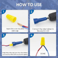 Wire Nuts Twister, Wire Twisting Tool Set Kit Twisting Wire Connector Socket, Wire Twister Tool Kit for Drill Wire Connector Driver. 