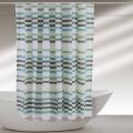 Shower Curtain Set with 12 Hooks Included - Bathroom Curtain, Bath, Waterproof & Washable QS Bedding. 