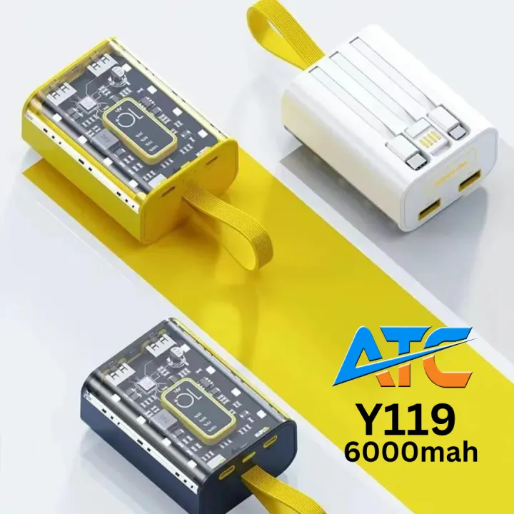 Versatile%20ATC%20Y119%206000mAh%20Dual%20Input%20&%20output%20Power%20Bank%20with%20Triple%20Color%20Elegance"%20-%20Image%202