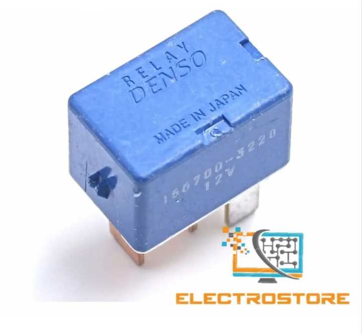 12v Car Bike Cutout Relay - 4 pin cut out relays - Original Lot of Toyota Denso Wiper motor and power window Relay