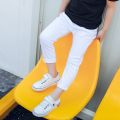 White Jeans for Kids - Children Fashion Style - Brand New Pants. 