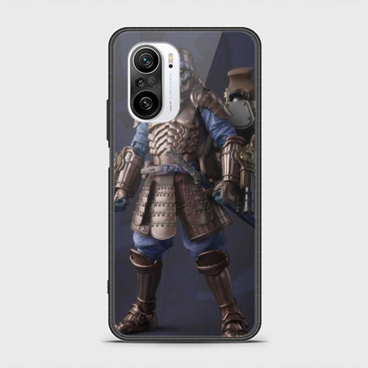 Xiaomi Poco F3 Cover - SkinLee HQ Infinity Glass Case (Soft) - Steel Samurai - SKINLEE-618-1-1011-711