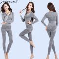 Thermal Underwear Women Long Women For Winter Warm Long Cotton Thermal Underwear Set For Women. 