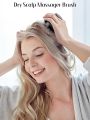 Original Soft Shampoo Brush Head Scalp Massage Comb Hair Washing Comb Body Massage Brush Bath Shower Brush Salon Hairdressing Tool. 