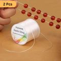 Elastic Thread Elastic String For Making Elastic Bracelets transparent elastic for beads making stretchable thread. 