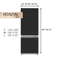 Fridge Sticker Wrap, Vinyl PVC, Door Wrap, Self-adhesive, Waterproof, PVC by Elegant Decore. 