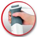 MOULINEX Optichef Hand Blender, 800 Watts, White, Plastic / Stainless Steel, DD64B127. 