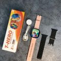 T Hero Smartwatch with 2 Straps & With Big 2.08 Infinite Display , NFC And Blutooth - Newest Arrival Smart Watch -. 
