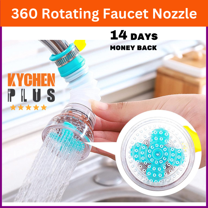 Kitchen Shower Splash | Kitchen Shower Splash faucet | Kitchen Shower Fan | Water-saving with Rotating Shower Spray Regulator | Kitchen Shower Splash Accessories for faucet by KYCHEN PLUS