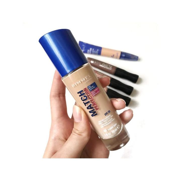 Rimmel London Match Perfection Foundation - 101 Classic Ivory