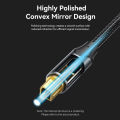 Vention Optical fiber square port to 3.5mm optical fiber round port audio cable Hi-Fi Toslink Audio Cable support Dolby DTS PCM and 5.1 Surround Sound. 