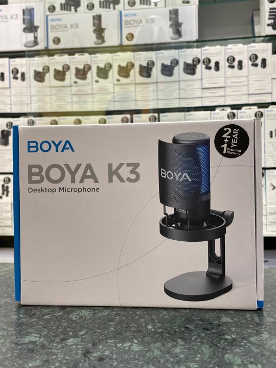 BOYA BY-K3 RGB Lighting USB Microphone