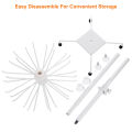 3 Tier Rotating Jewelry Holder, 30 Hooks Jewelry Stand Necklace Holder Jewelry-Tree Display Stand Organizer, Countertop Spinner Display Stand Rotating Jewelry Display Rack. 