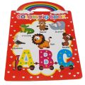 ABC with Animals Coloring Book For Kids Learning Easy Drawing and Coloring with Steps 11 inches x 8.4 inches. 