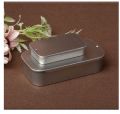 Slide Rectangular Empty Storage Box Wedding Jewelry Cases Portable Tin Boxes Anti-rust Container Mini Iron Box 1Pcs. 