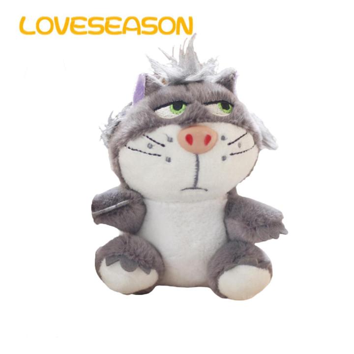 Loveseason Keychain Pendant Ultra Soft Plush Lucifer Cat Car Key Pendant