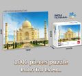 1000 Pieces Jigsaw Puzzle for Kids Teens and Adults Multiple Designs - Taj Mahal - Animal World - Tower London Bridge - Earth Designs. 