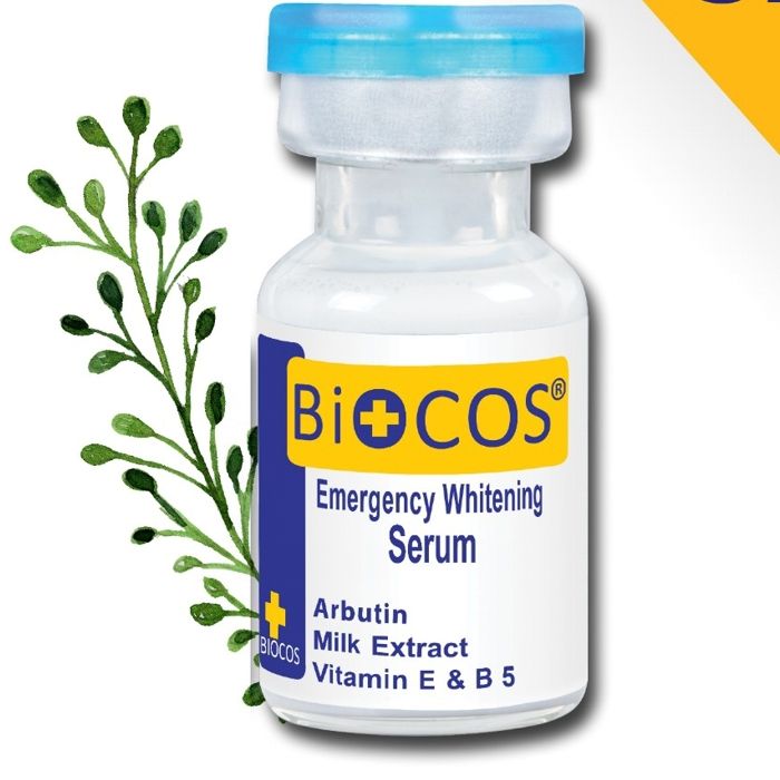 Biocos Emergency Skin Whitening Serum All Skin Types