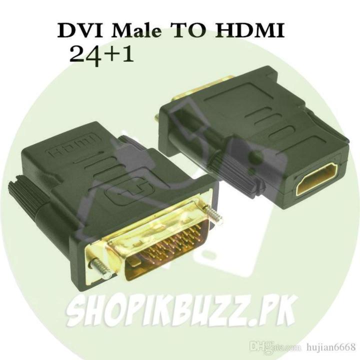 Ultimate collection Computer Laptop Pc Network Audio/Video Connectors Converters Coupler DVI 24+1 To HDMI  |   Circuit Town