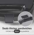 Sandwich Maker 750W  Easy-Use  Sandwich Press Compact Sandwich Maker 220 volt  High-Quality, Affordable Sandwich Maker Kenwood  PHILPS Panasonic SANDWICH MAKER. 