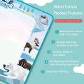 100x80CM Coloring Magic Water Drawing Mat Watercolor Painting Magic Graffiti Pad Reusable Magic Pens Educational Toys Gifts. 
