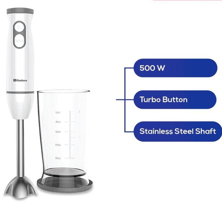 Dawlance Hand-Blender with plastic jug -DWHB 475 - White