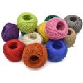 12 Rolls 50 Yards/45 Meters/150 Feet Jute Twine DIY Hemp Rope Linen Cord Jute Thread Yarn Decor Supplies Multicolor 2mm. 