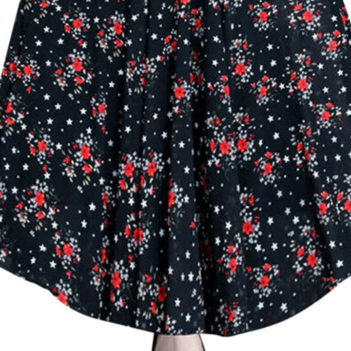 Women%20Floral%20Beach%20Dress%20Long%20Sleeve%20Casual%20Party%20Vintage%20Boho%20Maxi%20Dress%20-%20Image%204