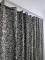 High Quality Premium Curtain 1Pc Parda (55*96 Inches) Elegant & Crystal Designs With Guaranteed Ring(Eyelet) For Bedroom & Living Room. 