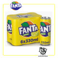 Fanta Can 330ml | Citrus Flavor | Imported. 