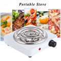 Efficient 1000W Electric Stove Mini Hot Plate For Quick Heat-Up And Easy Cooking. 