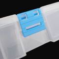 18 Portions Transparent Plastic Storage Box For Jewelry or Electronic Components. 