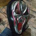 Black Golden Vintage Style Horror Mask Face (New). 