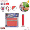 NERF Darts Pack of 20 Refill Box Compatible With All Blasters Elite Suction Dart Accustrike Soft Blasters. 