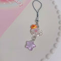 Lovely Cartoon Cloud Star Phone Chain Kawaii Candy Color Phone Lanyard Keychain For Girls Cute Cellphone Strap Queena. 