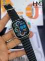 H900 smart watch – 10 in 1 – Ultra Smart Watch for Men Women – 2.3” Full Touch Large HD Display – 49mm 8 Straps    Smartwatch For Men and Women Ultra Watch. 