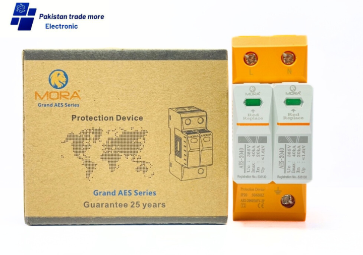 MORA 2POLE DC SPD 40KA - Premium Surge Protection for High-Performance Electrical Systems"